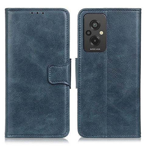Coque Portefeuille Livre Cuir Etui Clapet M09L pour Xiaomi Redmi 11 Prime 4G Bleu