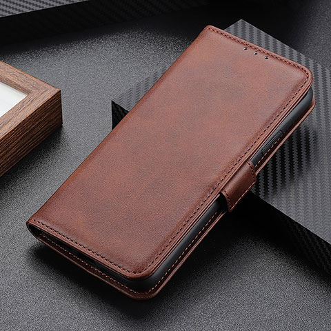 Coque Portefeuille Livre Cuir Etui Clapet M15L pour Realme V11 5G Marron