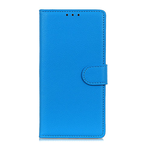 Coque Portefeuille Livre Cuir Etui Clapet N04 pour Huawei P40 Bleu Ciel