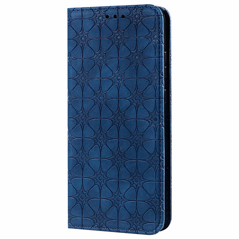 Coque Portefeuille Livre Cuir Etui Clapet N06 pour Samsung Galaxy Note 20 5G Bleu