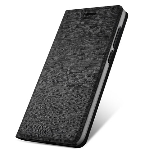 Coque Portefeuille Livre Cuir Etui Clapet pour Huawei Honor 9 Lite Noir