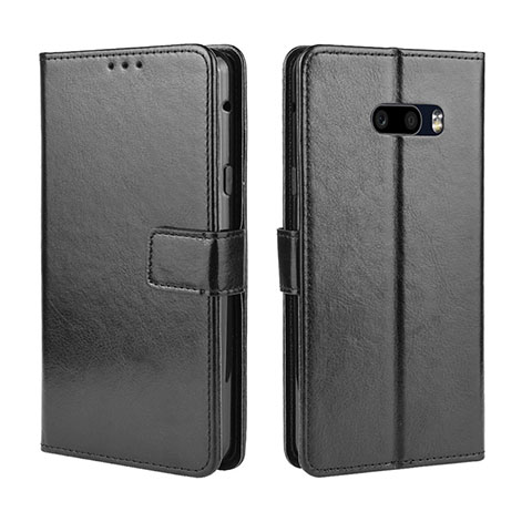 Coque Portefeuille Livre Cuir Etui Clapet pour LG G8X ThinQ Noir