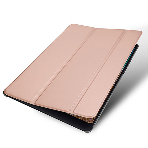 Coque Portefeuille Livre Cuir Etui Clapet pour Xiaomi Mi Pad 4 Or Rose