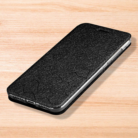 Coque Portefeuille Livre Cuir Etui Clapet pour Xiaomi Mi Play 4G Noir