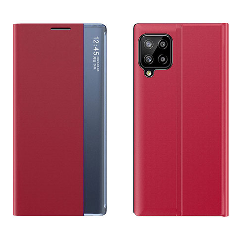 Coque Portefeuille Livre Cuir Etui Clapet QH2 pour Samsung Galaxy M53 5G Rouge