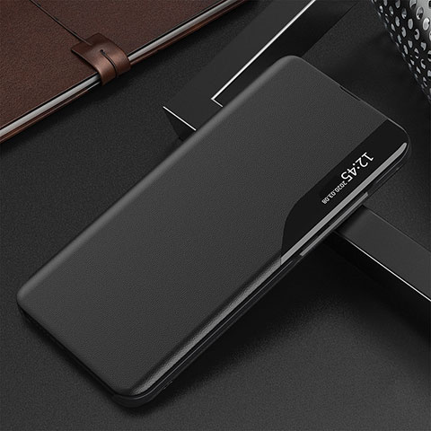 Coque Portefeuille Livre Cuir Etui Clapet QH3 pour Samsung Galaxy A05s Noir