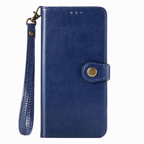 Coque Portefeuille Livre Cuir Etui Clapet S07D pour Xiaomi Poco X3 Pro Bleu