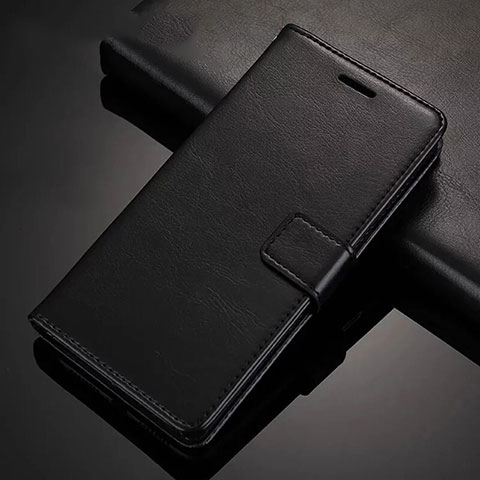 Coque Portefeuille Livre Cuir Etui Clapet T02 pour Xiaomi Redmi Note 8 Noir