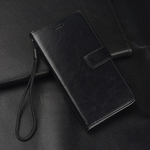 Coque Portefeuille Livre Cuir Etui Clapet T04 pour Huawei P30 Lite Noir