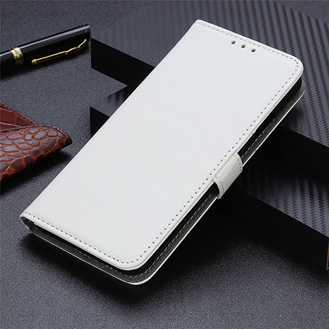 Coque Portefeuille Livre Cuir Etui Clapet T05 pour Xiaomi Redmi 9AT Blanc