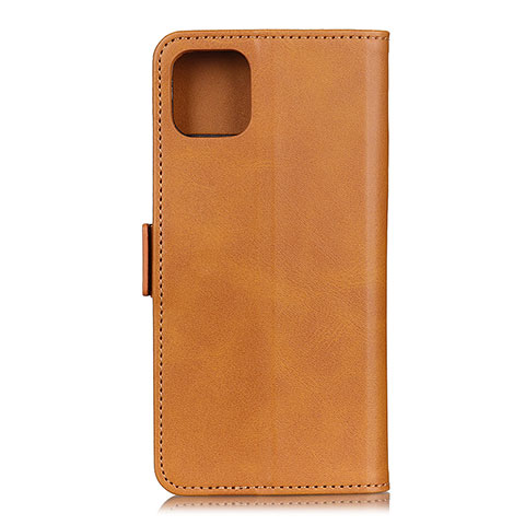 Coque Portefeuille Livre Cuir Etui Clapet T06 pour Xiaomi Mi 11 Lite 4G Brun Clair