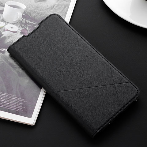 Coque Portefeuille Livre Cuir Etui Clapet T08 pour Xiaomi Mi 9T Noir