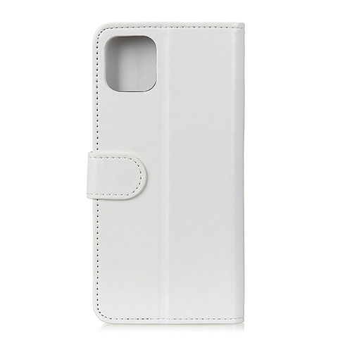 Coque Portefeuille Livre Cuir Etui Clapet T11 pour Xiaomi Mi 11 Lite 4G Blanc