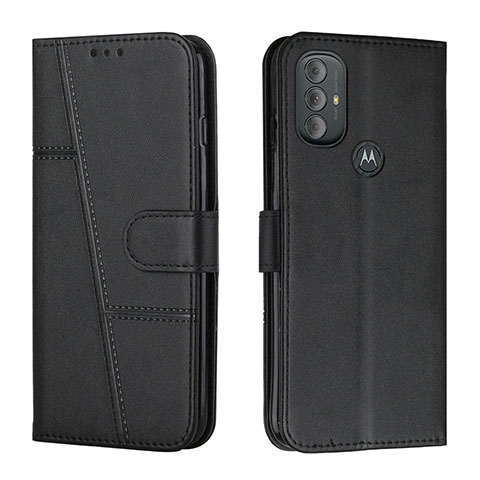 Coque Portefeuille Livre Cuir Etui Clapet Y01X pour Motorola Moto G Power (2022) Noir