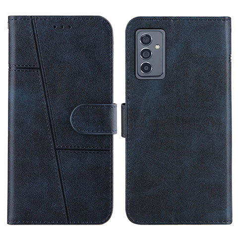 Coque Portefeuille Livre Cuir Etui Clapet Y01X pour Samsung Galaxy A05s Bleu