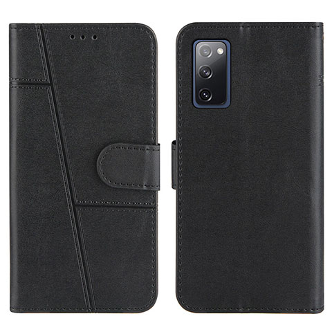 Coque Portefeuille Livre Cuir Etui Clapet Y01X pour Samsung Galaxy S20 FE 5G Noir