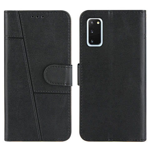 Coque Portefeuille Livre Cuir Etui Clapet Y01X pour Samsung Galaxy S20 Noir