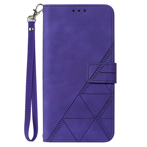 Coque Portefeuille Livre Cuir Etui Clapet Y02B pour Samsung Galaxy S20 FE (2022) 5G Violet
