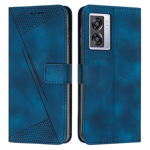 Coque Portefeuille Livre Cuir Etui Clapet Y07X pour OnePlus Nord N300 5G Bleu