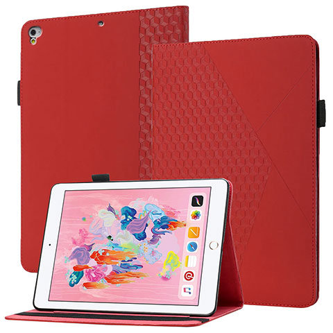 Coque Portefeuille Livre Cuir Etui Clapet YX1 pour Apple iPad Air 2 Rouge