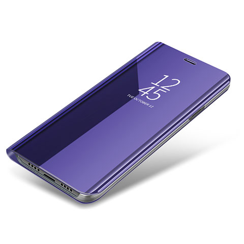 Coque Portefeuille Livre Cuir pour Samsung Galaxy S8 Plus Violet