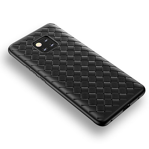 Coque Silicone Gel Serge B02 pour Huawei Mate 20 Pro Noir