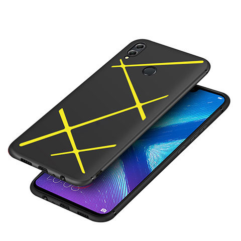 Coque Silicone Gel Serge pour Huawei Honor 8X Jaune