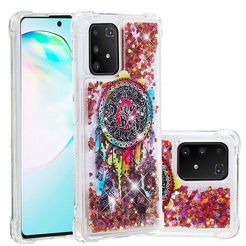 Coque Silicone Housse Etui Gel Bling-Bling S03 pour Samsung Galaxy M80S Mixte