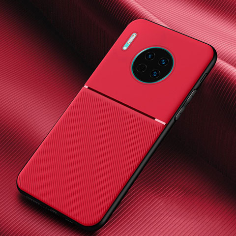 Coque Silicone Housse Etui Gel Serge Y01 pour Huawei Mate 30E Pro 5G Rouge