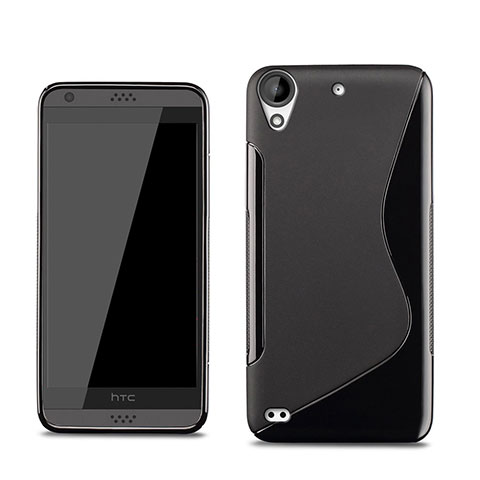 Coque Silicone Souple Vague S-Line pour HTC Desire 630 Noir