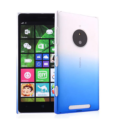 Coque Transparente Rigide Degrade pour Nokia Lumia 830 Bleu