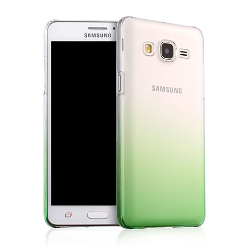 Coque Transparente Rigide Degrade pour Samsung Galaxy On5 G550FY Vert