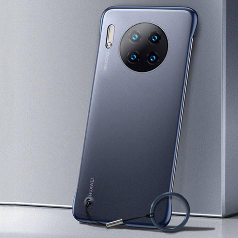 Coque Ultra Fine Mat Rigide Housse Etui Transparente pour Huawei Mate 30 5G Bleu