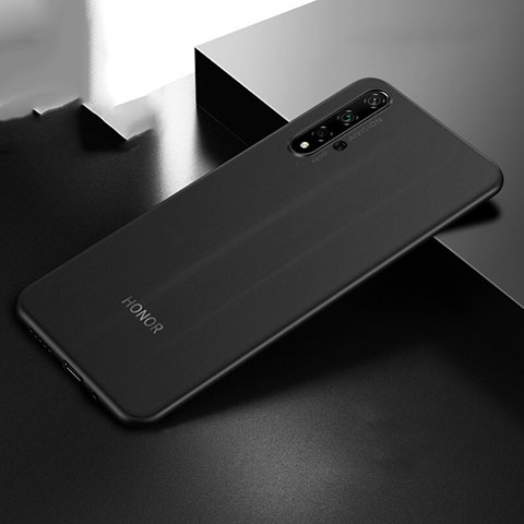 Coque Ultra Fine Plastique Rigide Etui Housse Transparente H01 pour Huawei Honor 20 Noir