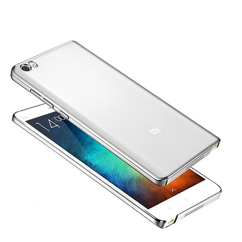 Coque Ultra Fine Plastique Rigide Etui Housse Transparente pour Xiaomi Mi Note Argent