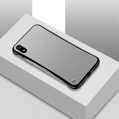 Coque Ultra Fine Plastique Rigide Etui Housse Transparente U01 pour Xiaomi Redmi 7A Noir