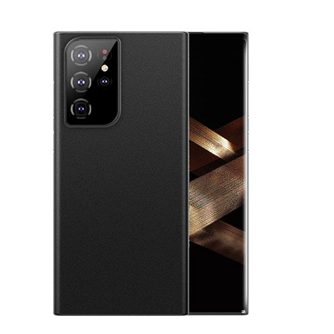 Coque Ultra Fine Plastique Rigide Etui Housse Transparente U03 pour Samsung Galaxy S24 Ultra 5G Noir