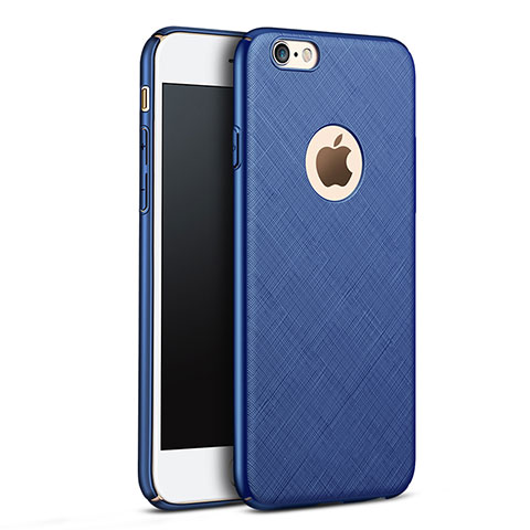 Coque Ultra Fine Plastique Rigide pour Apple iPhone 6S Bleu