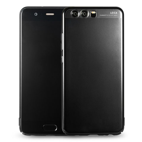 Coque Ultra Fine Plastique Rigide Transparente pour Huawei P10 Noir
