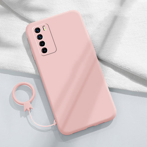 Coque Ultra Fine Silicone Souple 360 Degres Housse Etui C01 pour Huawei Honor Play4 5G Rose