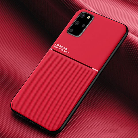 Coque Ultra Fine Silicone Souple 360 Degres Housse Etui C01 pour Samsung Galaxy S20 Plus Rouge