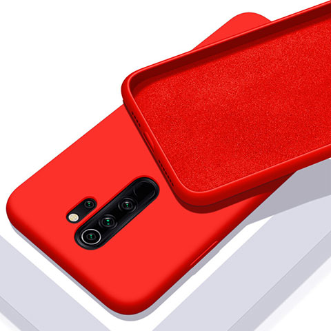 Coque Ultra Fine Silicone Souple 360 Degres Housse Etui C02 pour Xiaomi Redmi Note 8 Pro Rouge