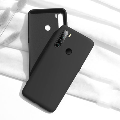 Coque Ultra Fine Silicone Souple 360 Degres Housse Etui C02 pour Xiaomi Redmi Note 8T Noir