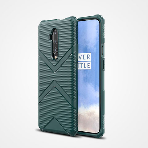 Coque Ultra Fine Silicone Souple 360 Degres Housse Etui C03 pour OnePlus 7T Pro Vert