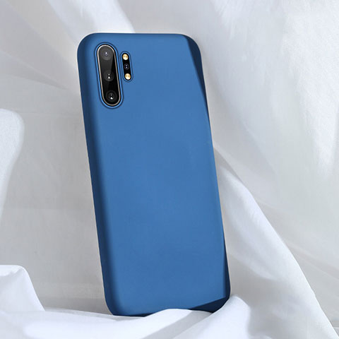 Coque Ultra Fine Silicone Souple 360 Degres Housse Etui C03 pour Samsung Galaxy Note 10 Plus 5G Bleu