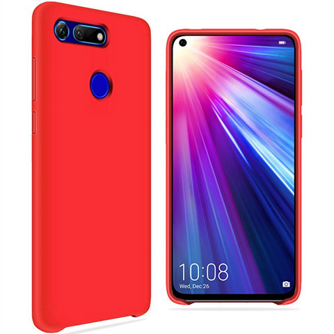 Coque Ultra Fine Silicone Souple 360 Degres Housse Etui C05 pour Huawei Honor View 20 Rouge