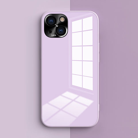 Coque Ultra Fine Silicone Souple 360 Degres Housse Etui G01 pour Apple iPhone 13 Violet Clair