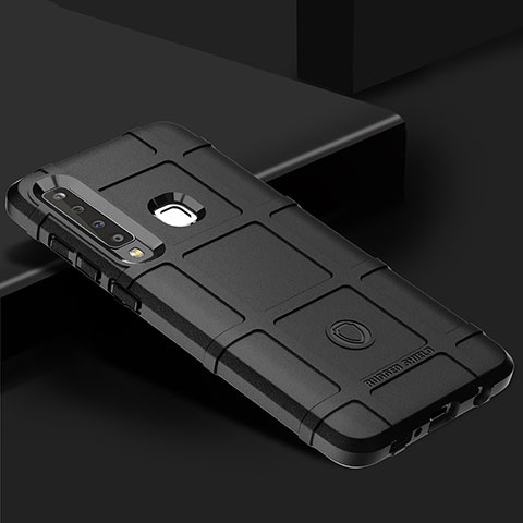 Coque Ultra Fine Silicone Souple 360 Degres Housse Etui J02S pour Samsung Galaxy A9s Noir
