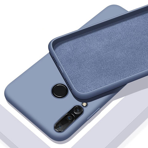 Coque Ultra Fine Silicone Souple 360 Degres Housse Etui pour Huawei P20 Lite (2019) Bleu Ciel
