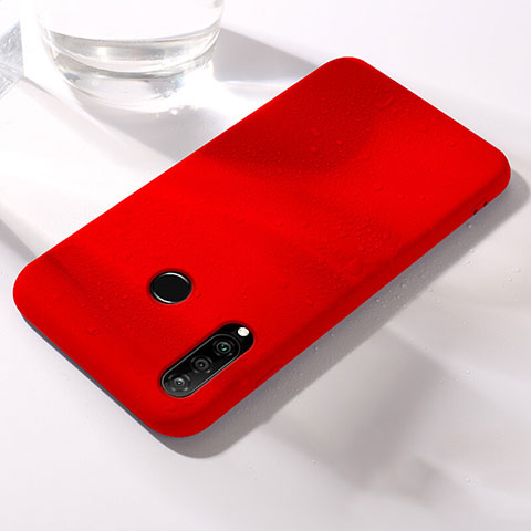 coque huawei p30 lite rouge silicone